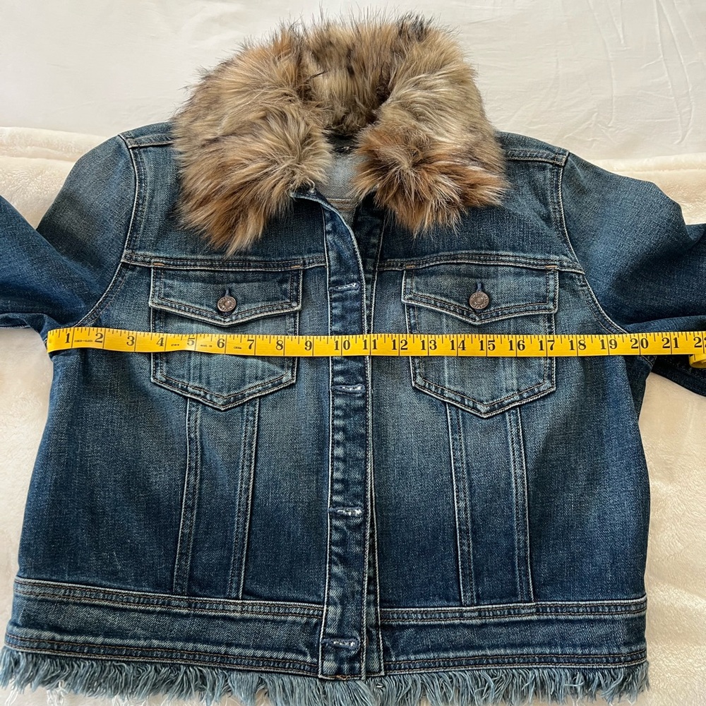 7 For All Mankind Women's Denim Jacket - Picture 6 of 6
